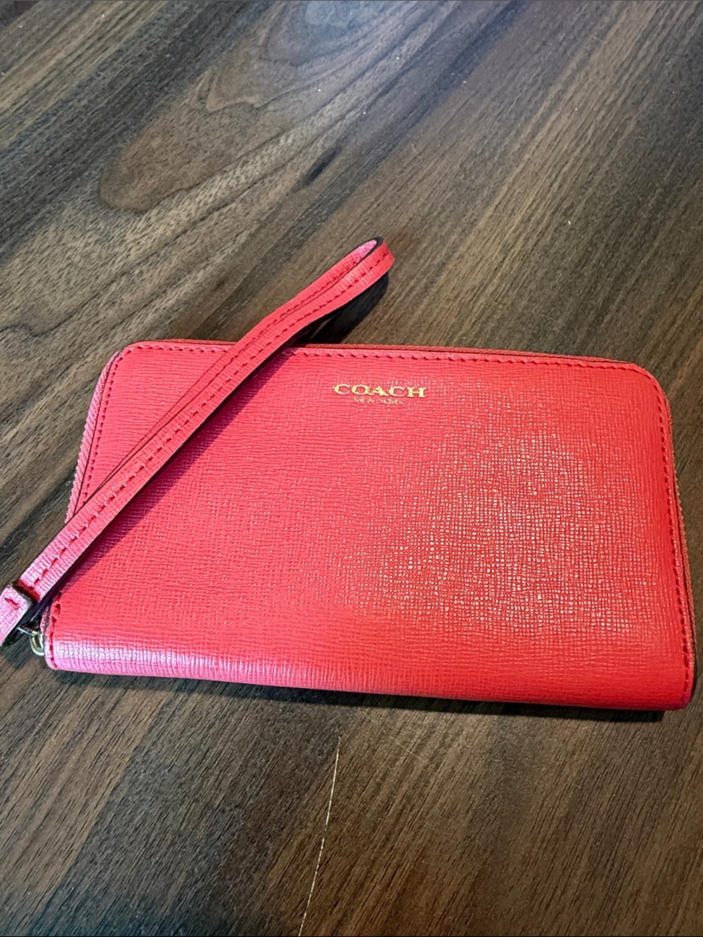 Coach wristlet wallet